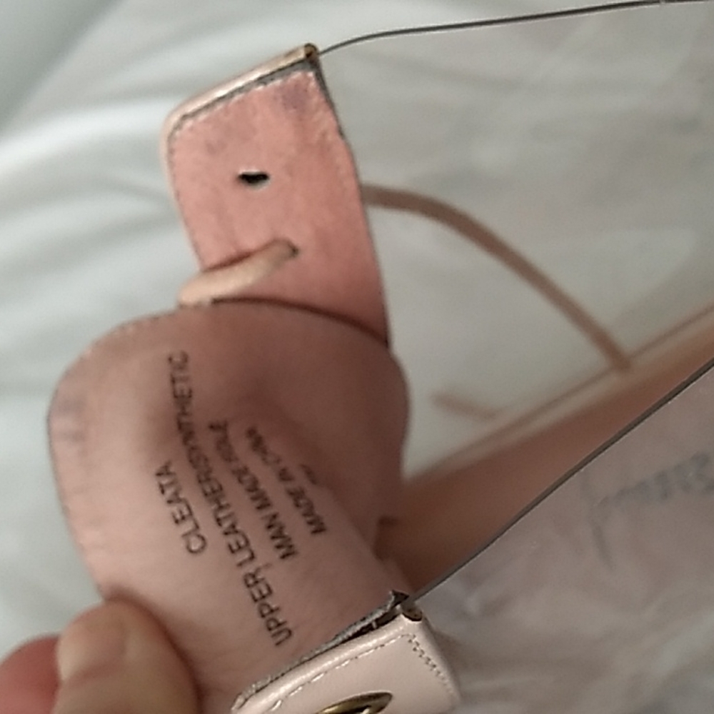 *LAST CHANCE *❗Jeffrey Campbell Cleata in Blush Neutral Pink boots - Picture 12 of 16